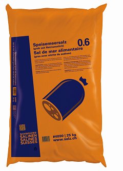 Meersalz grob Natriumnitrit - Sack 25KG